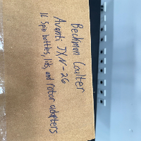 Beckman Coulter JLA-8.1000 Fixed-Angle Aluminum Rotor Canister/ Spin Bottles image 1